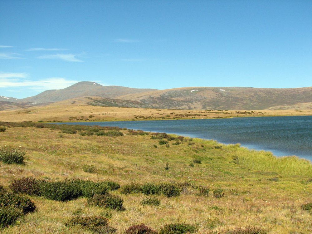 озеро на плато Укок